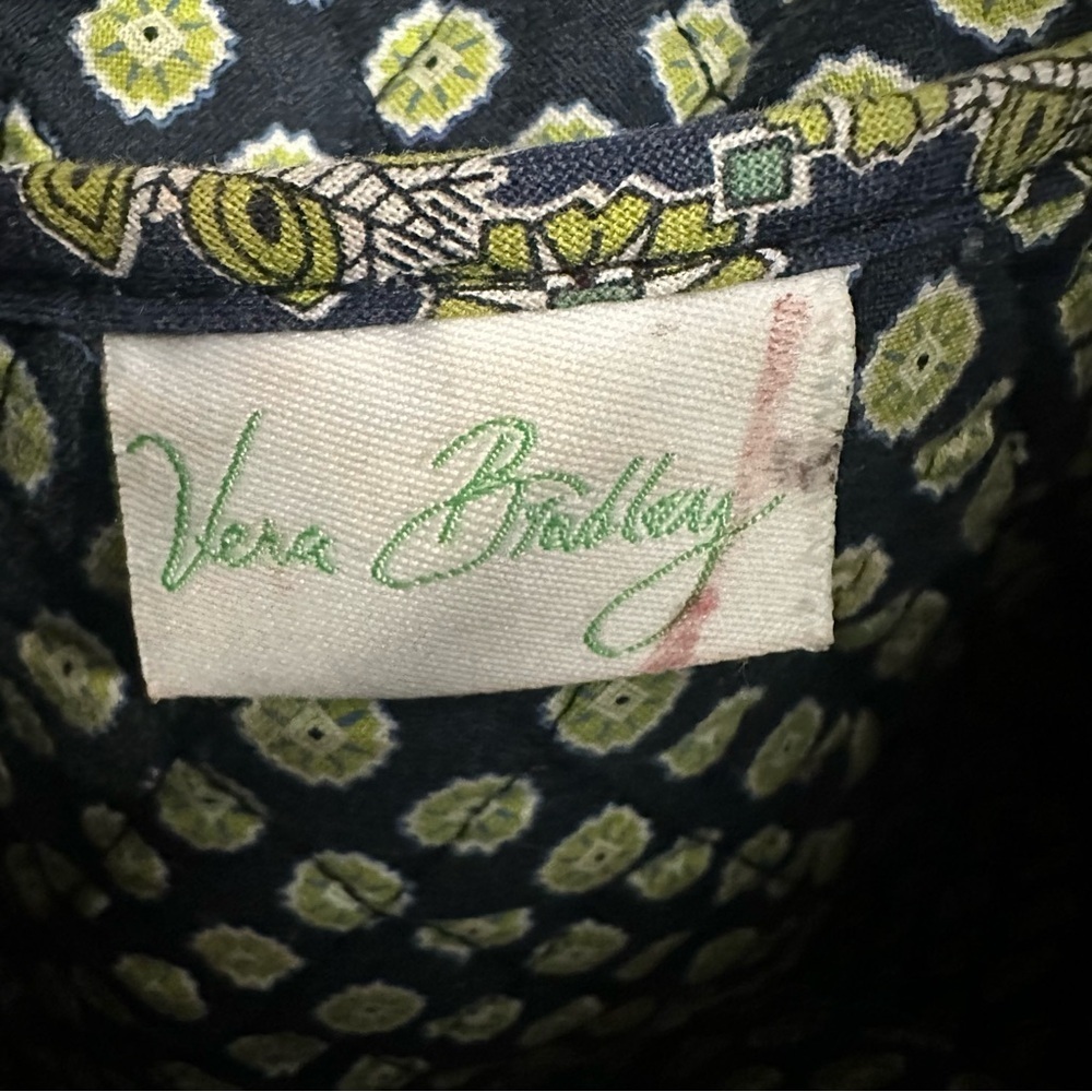 Vera Bradley Black and Yellow Shoulder Bag - Picture 3 of 3